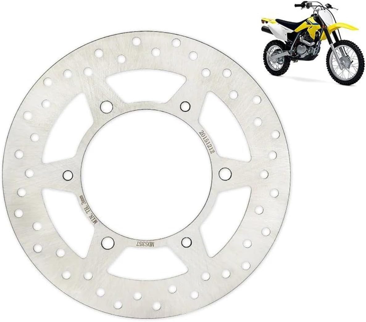 小物 TH フロントディスクローター ために スズキ ために DRZ125L 2003-2019